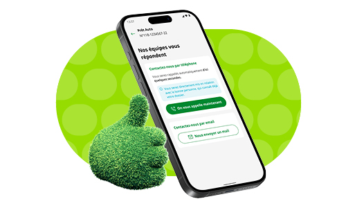 Appel prioritaire dans l'app